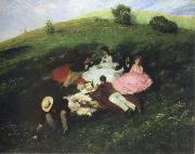 Merse, Pal Szinyei, picnic in may